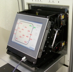 半導体製造装置の検査機器です。